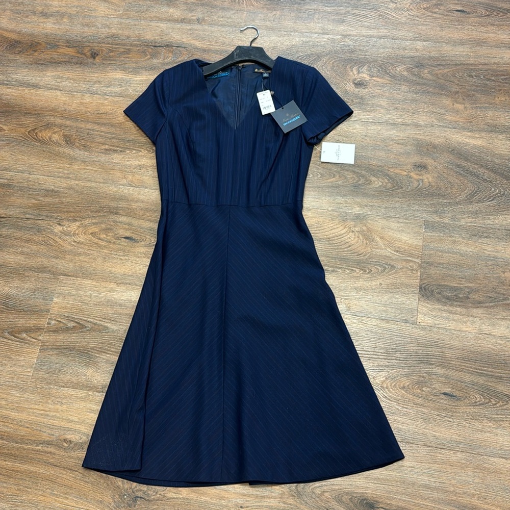 New navy dress